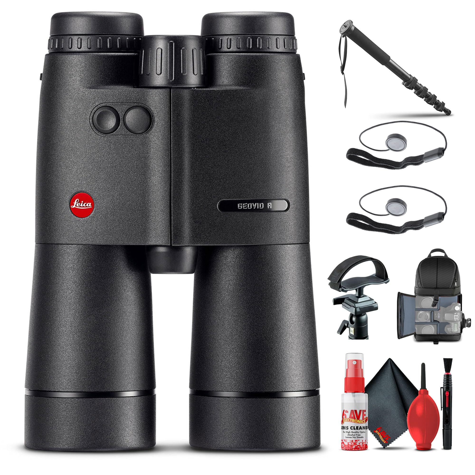Amazon.com: Leica 8x56 Geovid R Rangefinder Binoculars (40813) +