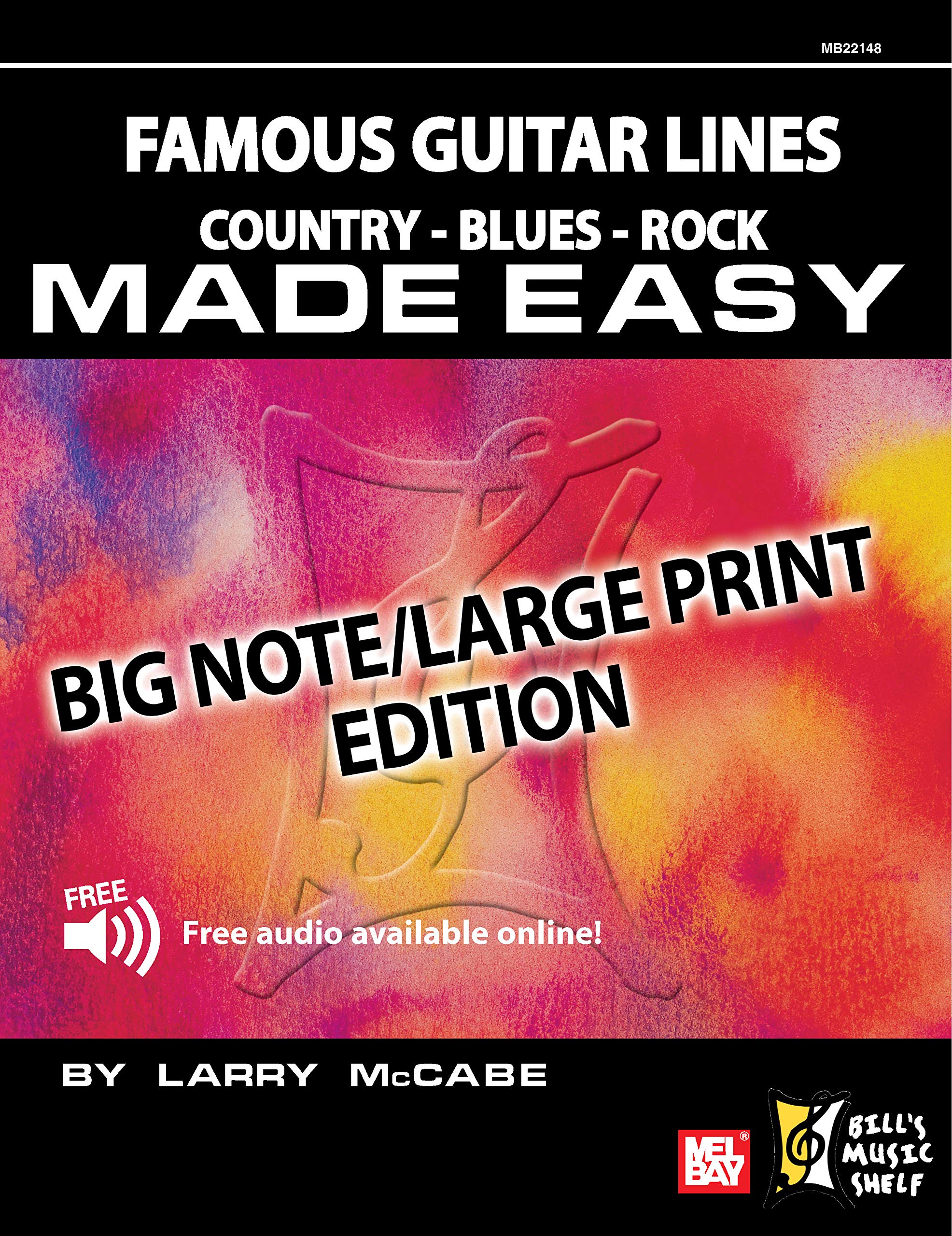Famous Guitar Lines Made Easy: Large Print/Big Note Edition