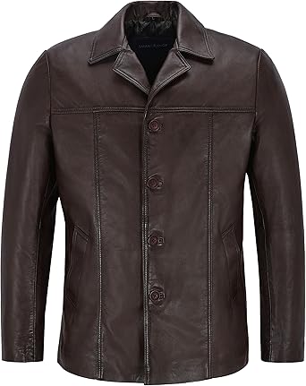 hip length leather jacket