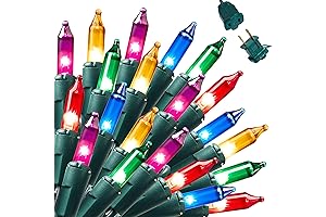 Joiedomi 21.4ft Multicolor Christmas Lights