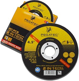 Cut Off Wheels 20 Pack, Quality Thin 4 1/2 x.040x7/8 inch Cutting Disc, Metal & Stainless Steel Aggressive Cutting Wheel for Angle Grinder, General Purpose Metal Cutting(4.5inch)