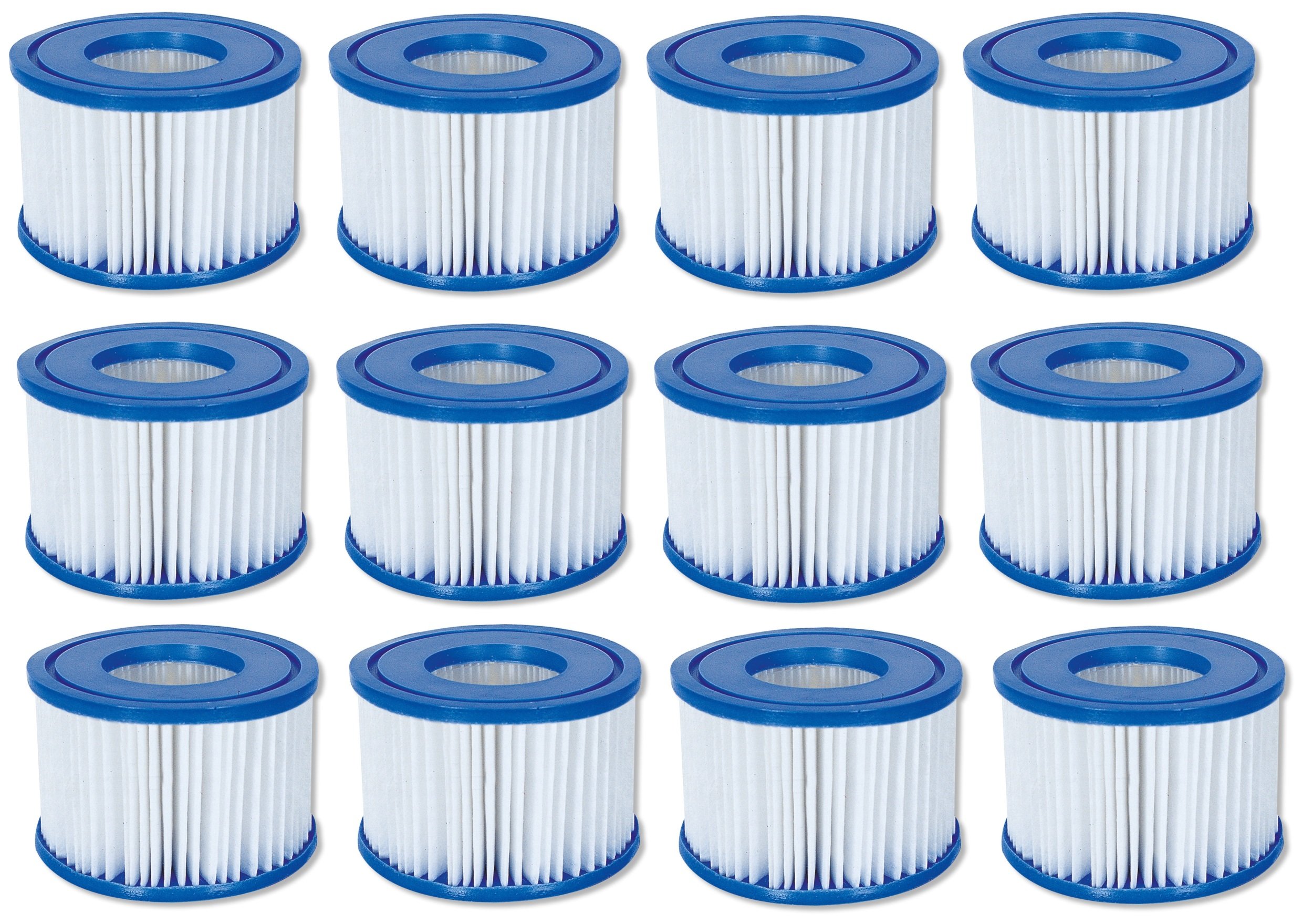 Bestway 58239P Lot de 12 cartouches filtrantes taille VI