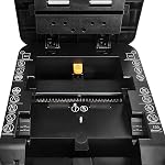 Amazon Basics 150 Sheet Autofeed Micro Cut Paper Credit Card Shredder for Security, Black