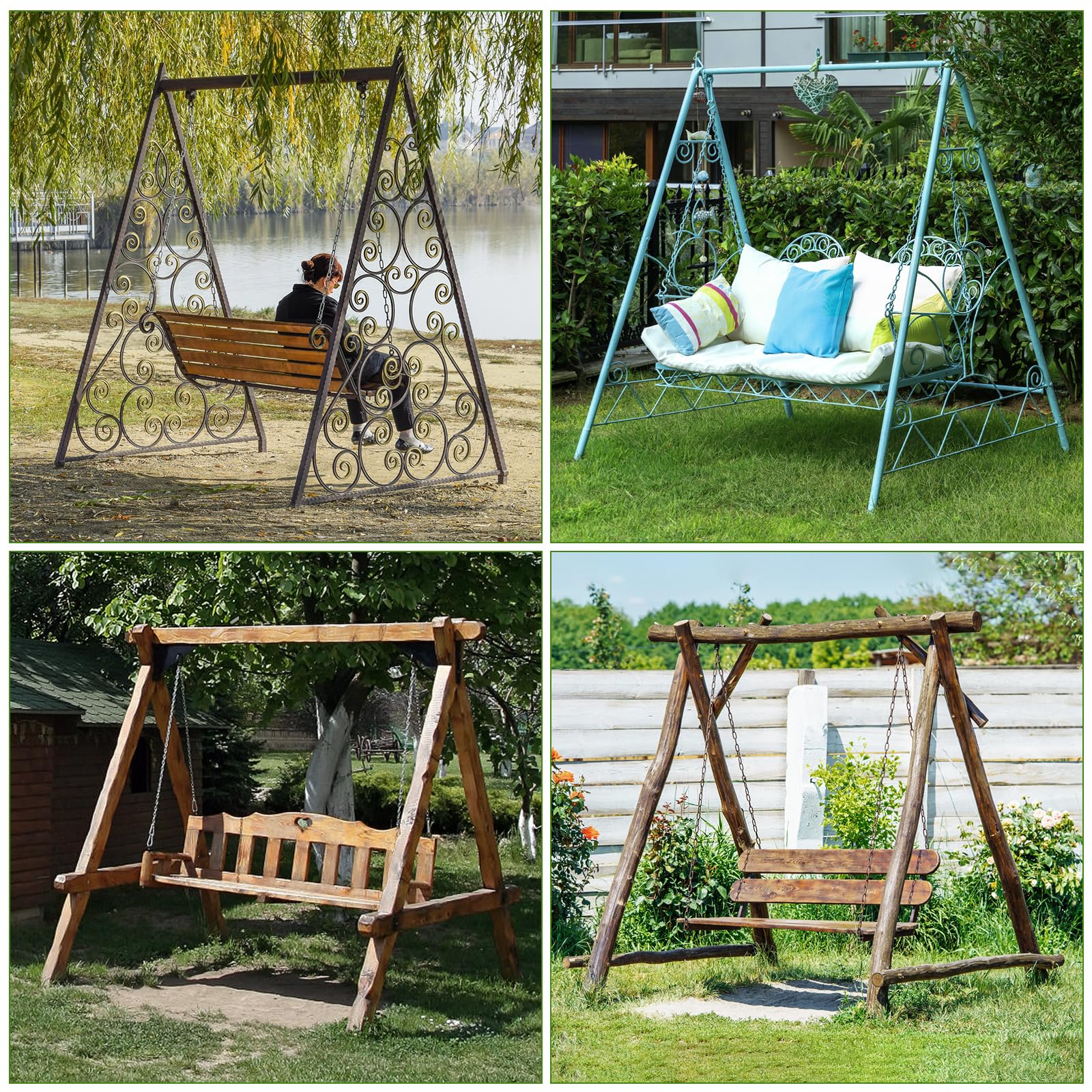 Amazon.com : Kasla Outdoor Swing Cover, A Frame Patio Swing