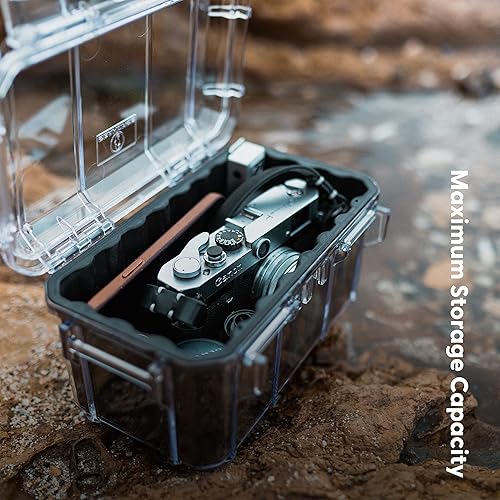 Miniatura 3 de Evergreen Funda protectora impermeable 58 Dry Box  Seguro de viaje, especificaciones mil, fabricado en Estados Unidos, para cámaras, lentes,