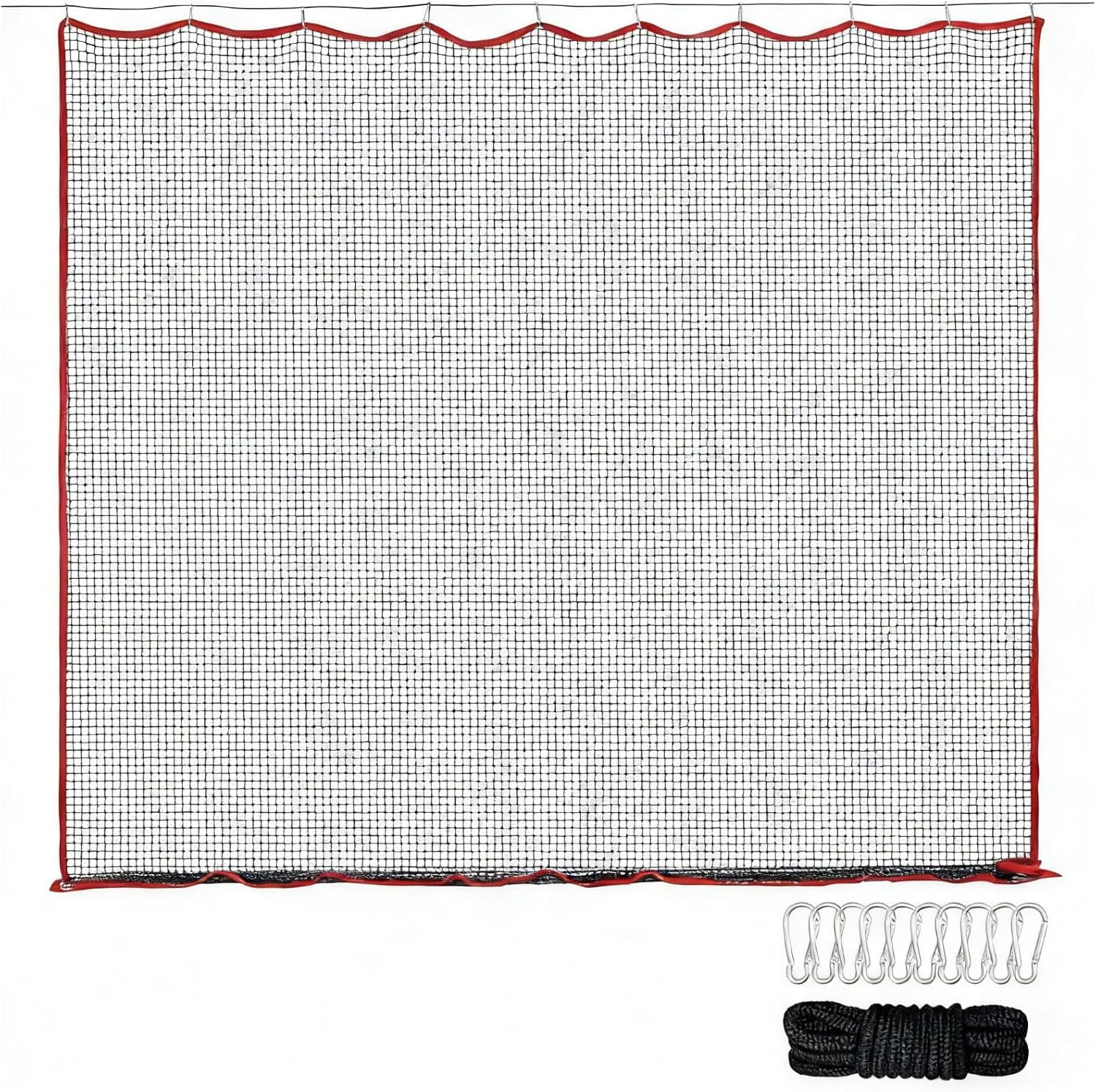 Baseball Practice Net And Golf Net, 10 X 10 Ft, High-Impact Polyester Mesh; Ropes And Buckles Included; Multi-Sport Use; Backyard And Driving Range Compatible