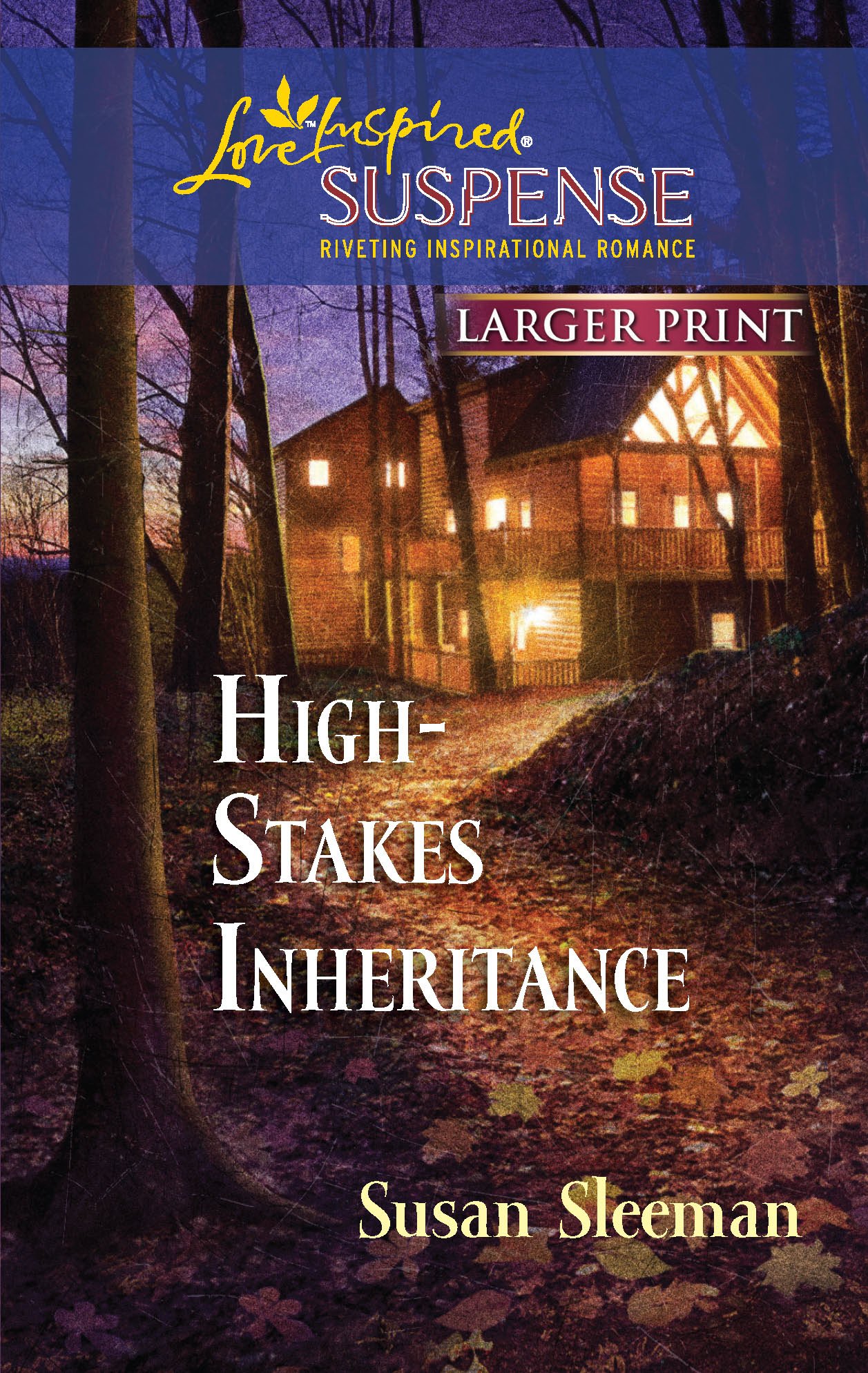 Buy High-Stakes Inheritance (Larger Print Steeple Hill Love Inspired Suspense) — BookShops.in