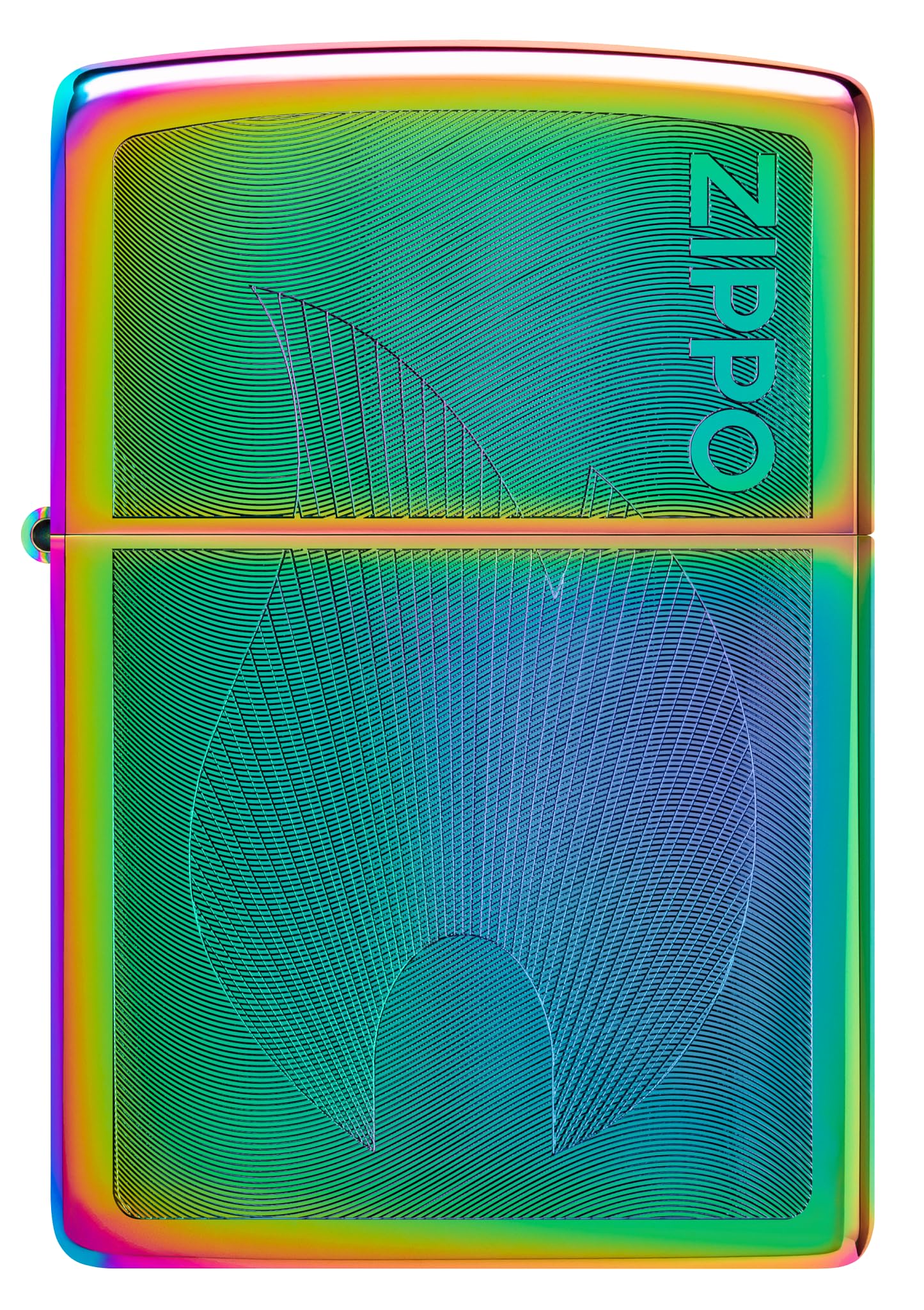 Zippo Sturmfeuerzeug - Dimensional Flame, Multi Color, Auto Engrave - Nachfüllbar - Wiederverwendbar - Windfestes Design - Geschenkbox - Made in USA