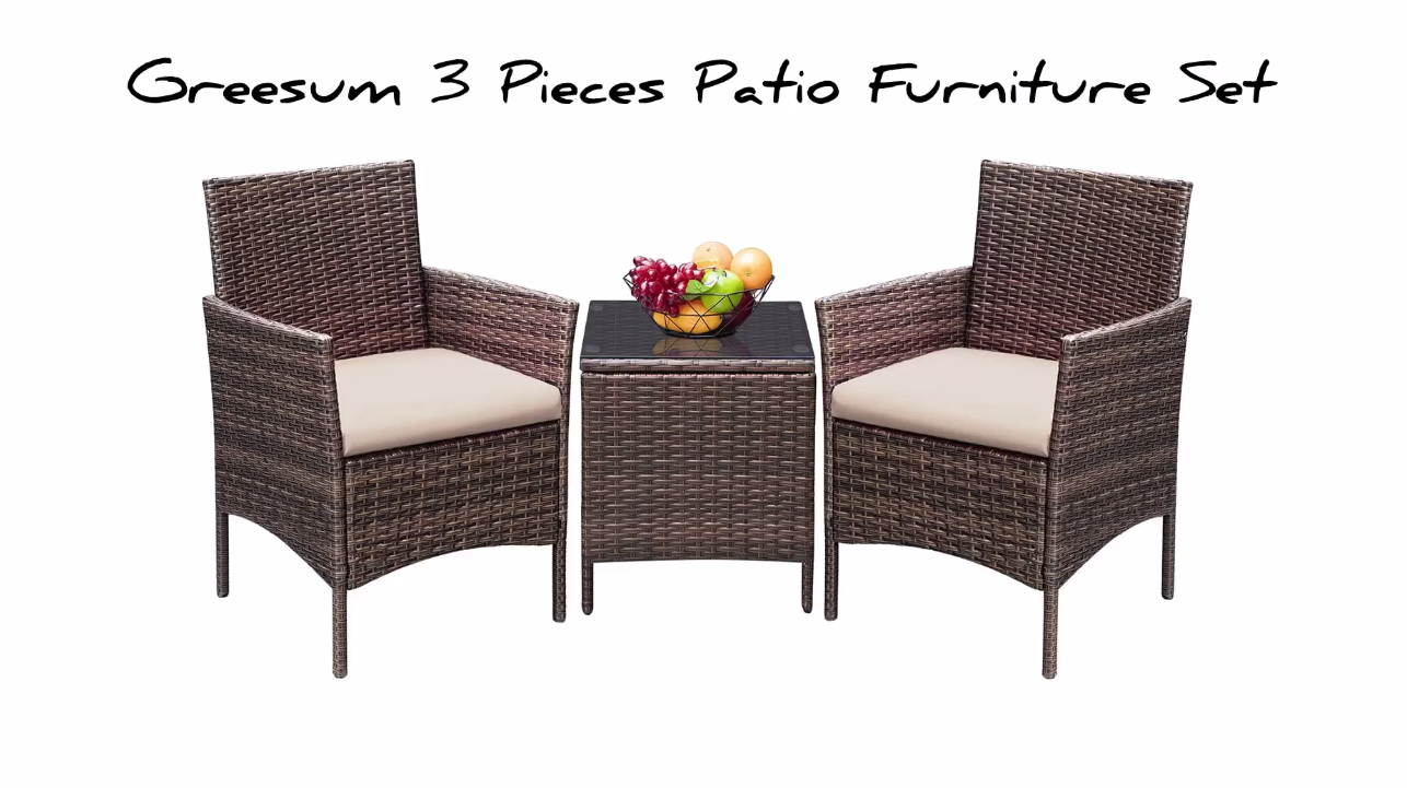 Greesum-GS-3RCS8BG-3-Pieces-Outdoor-Patio-Porch-Furniture-Sets-PE-Rattan-Wicker-Chairs-with-Table-Brown-and-Beige Greesum-GS-3RCS8BG-3-Pieces-Outdoor-Patio-Porch-Furniture-Sets-PE-Rattan-Wicker-Chairs-with-Table-Brown-and-Beige