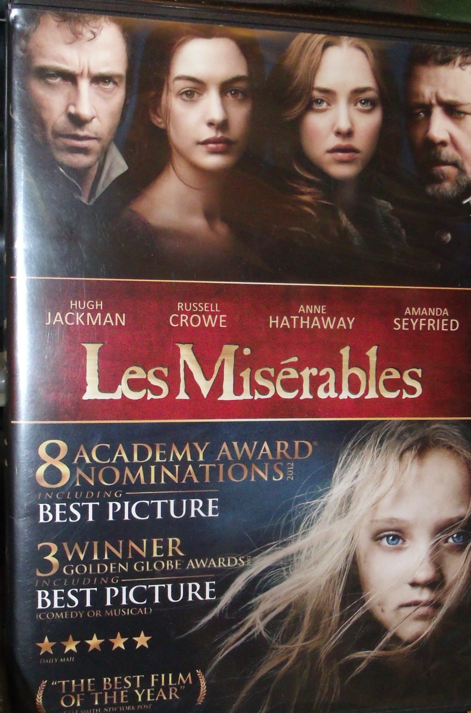 Universal Studios Les Miserables Figurine - Jackman, Crowe, Hathaway - Green