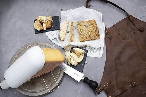 Miniatura 4 de Quattro Hormigón Raclette  Máquina eléctrica comercial de acero inoxidable para rueda de queso nacho  Ángulo ajustable multifunción de calentamiento