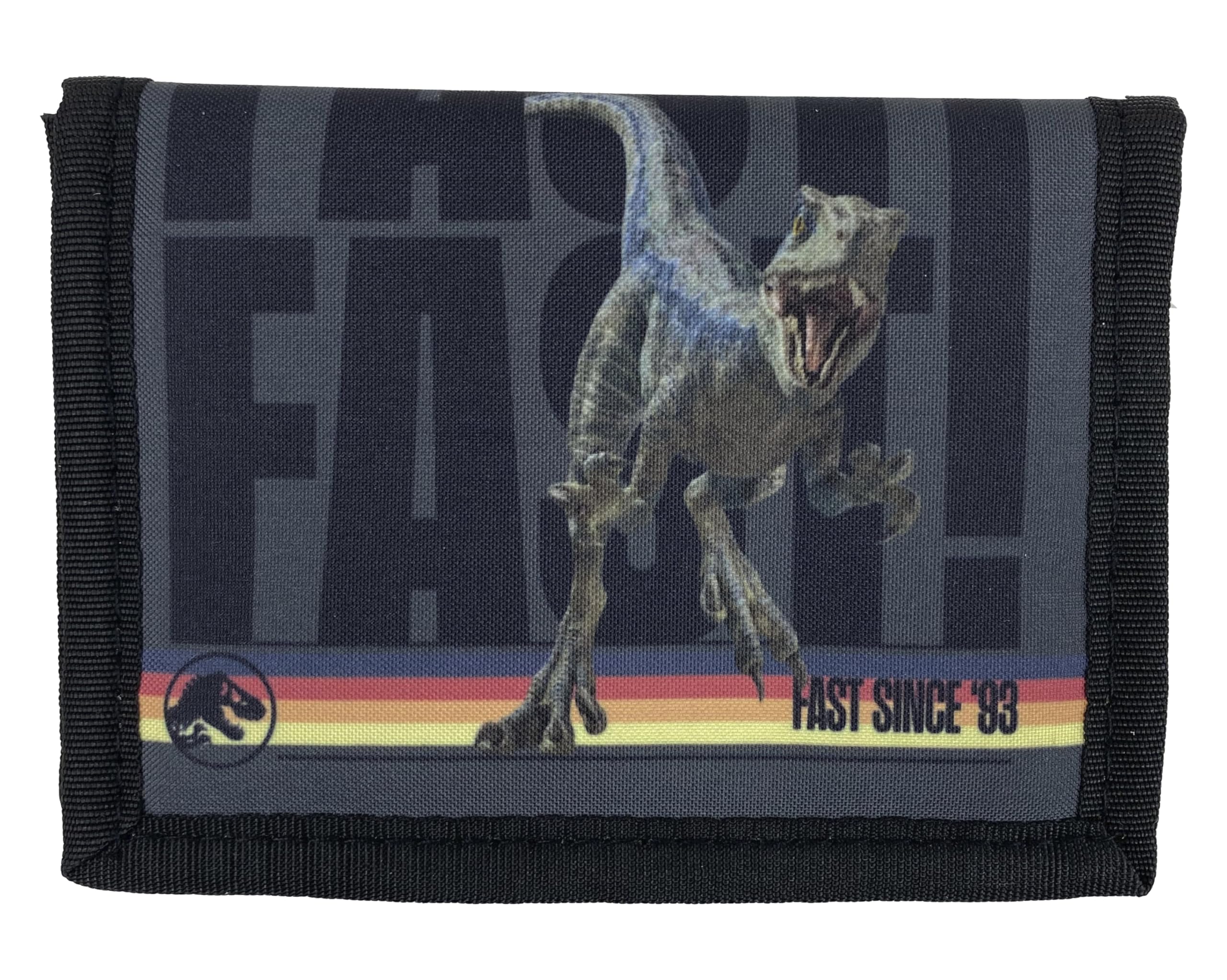 CYPBRANDS Unisex Kid's Jurassic World Roar Wallet, Grey, One Size