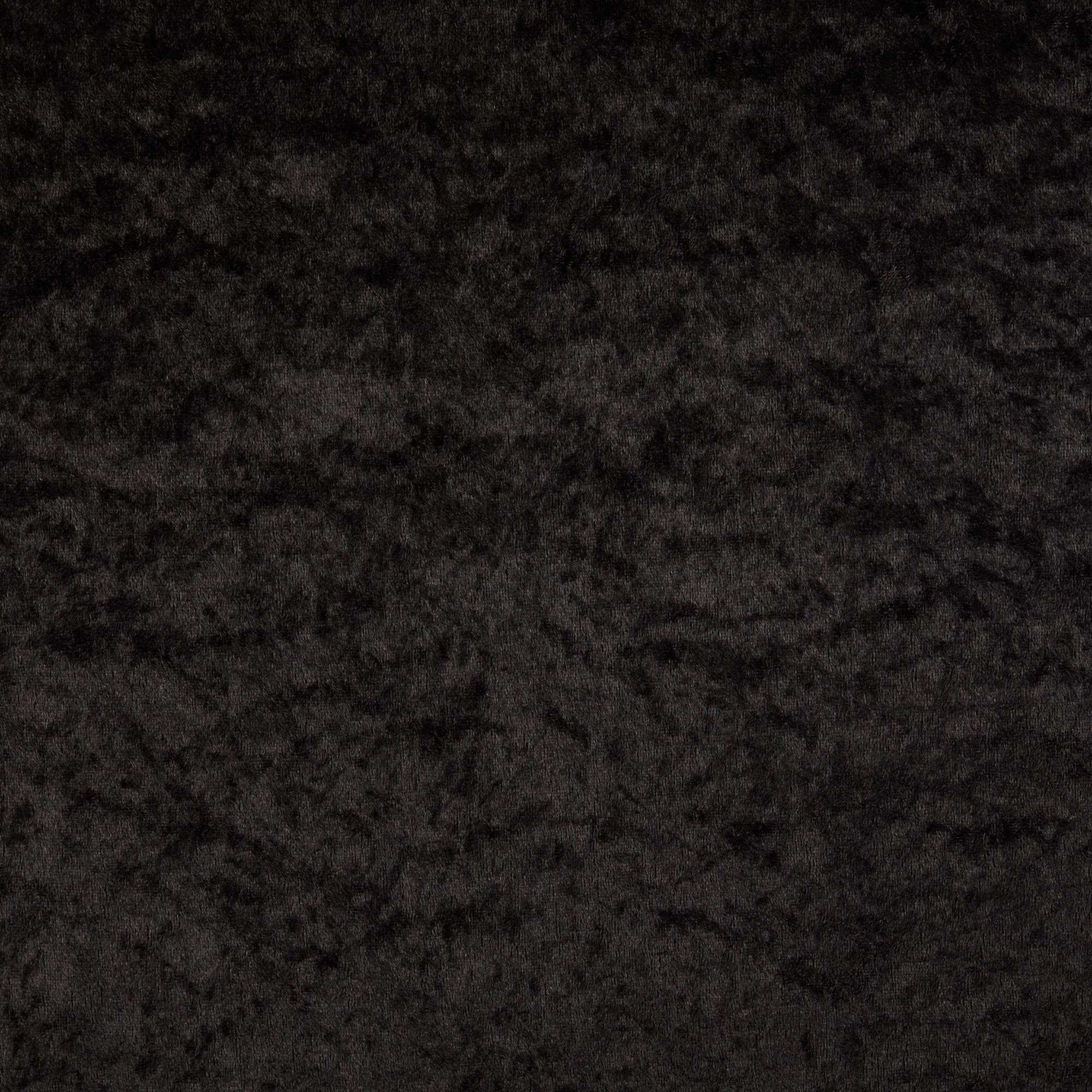 Tela de terciopelo arrugado de Mats, cupón, elegante tejido elástico brillante, 145 cm de ancho, tela decorativa, disfraces, escenarios, cortinas, ropa, muebles (01, negro, 5 m)