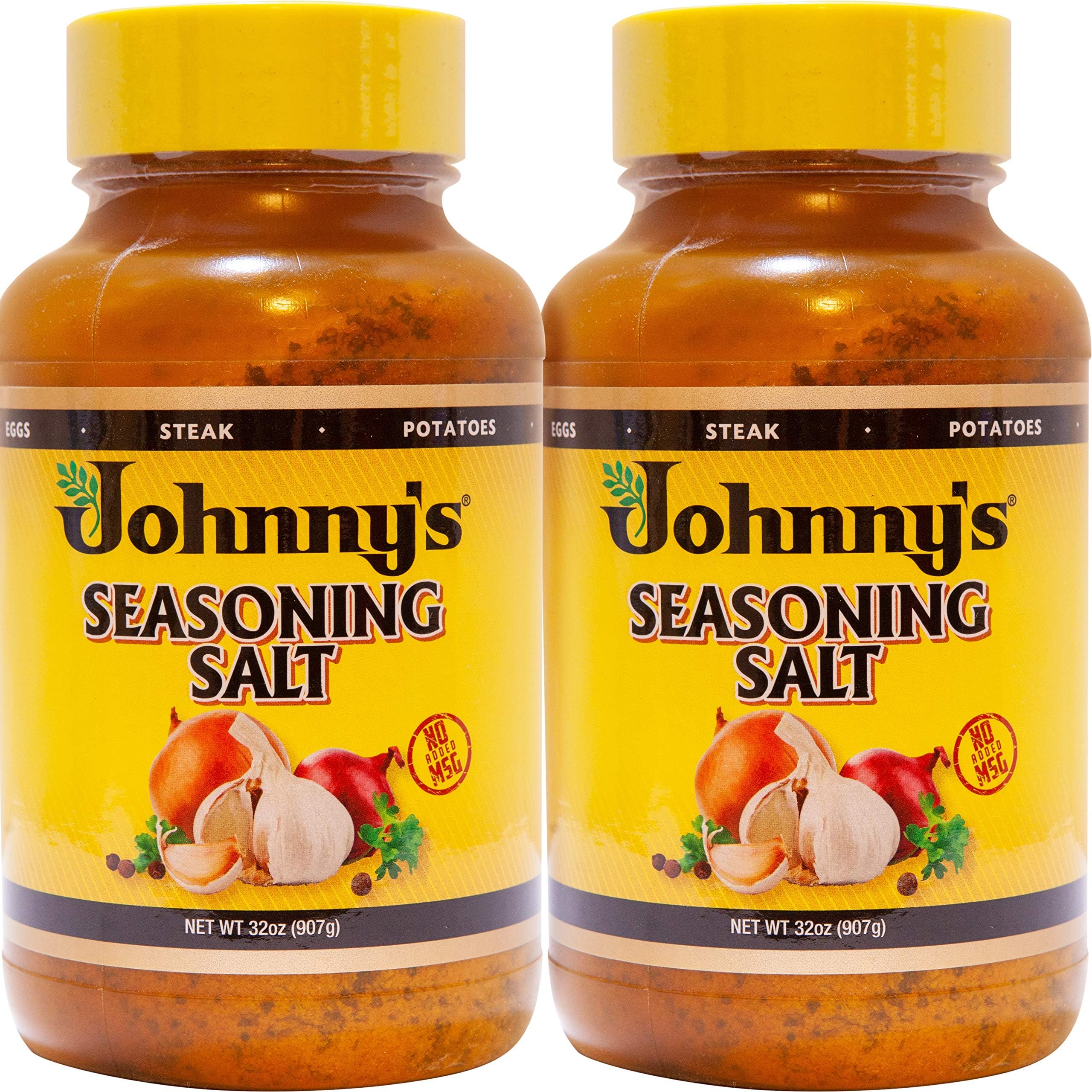 Johnny's Seasoning Salt, 32 Oz (Pack of 2) Grocery