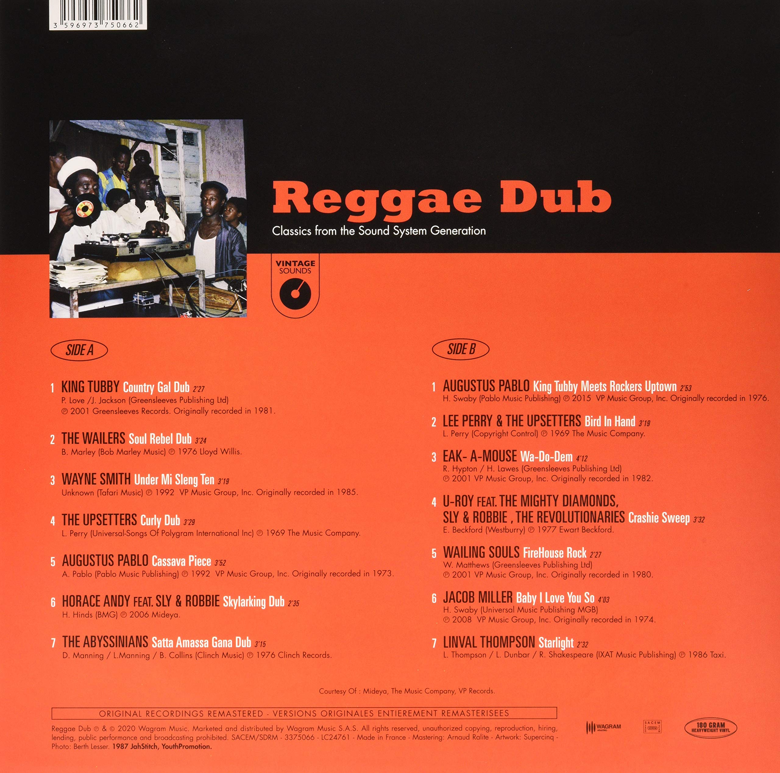 Vintage Sounds Reggae Dub