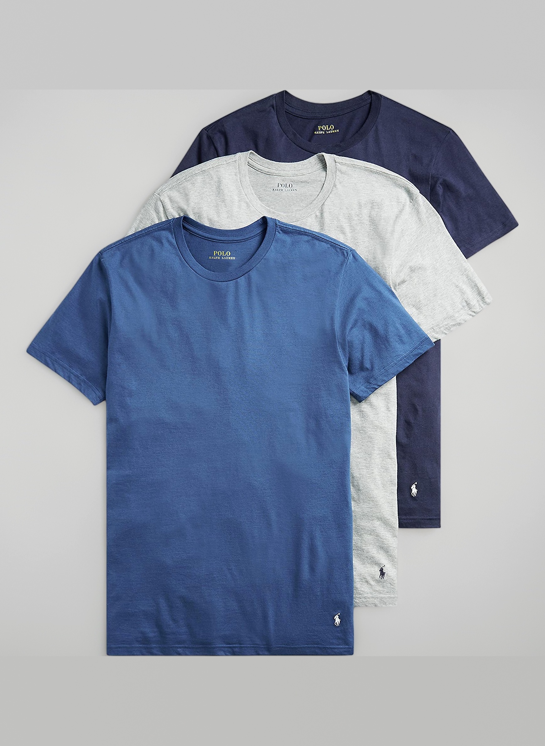 Men's Classic Fit Cotton Crew Undershirt 3-Pack Undershirt (Pack of 3)