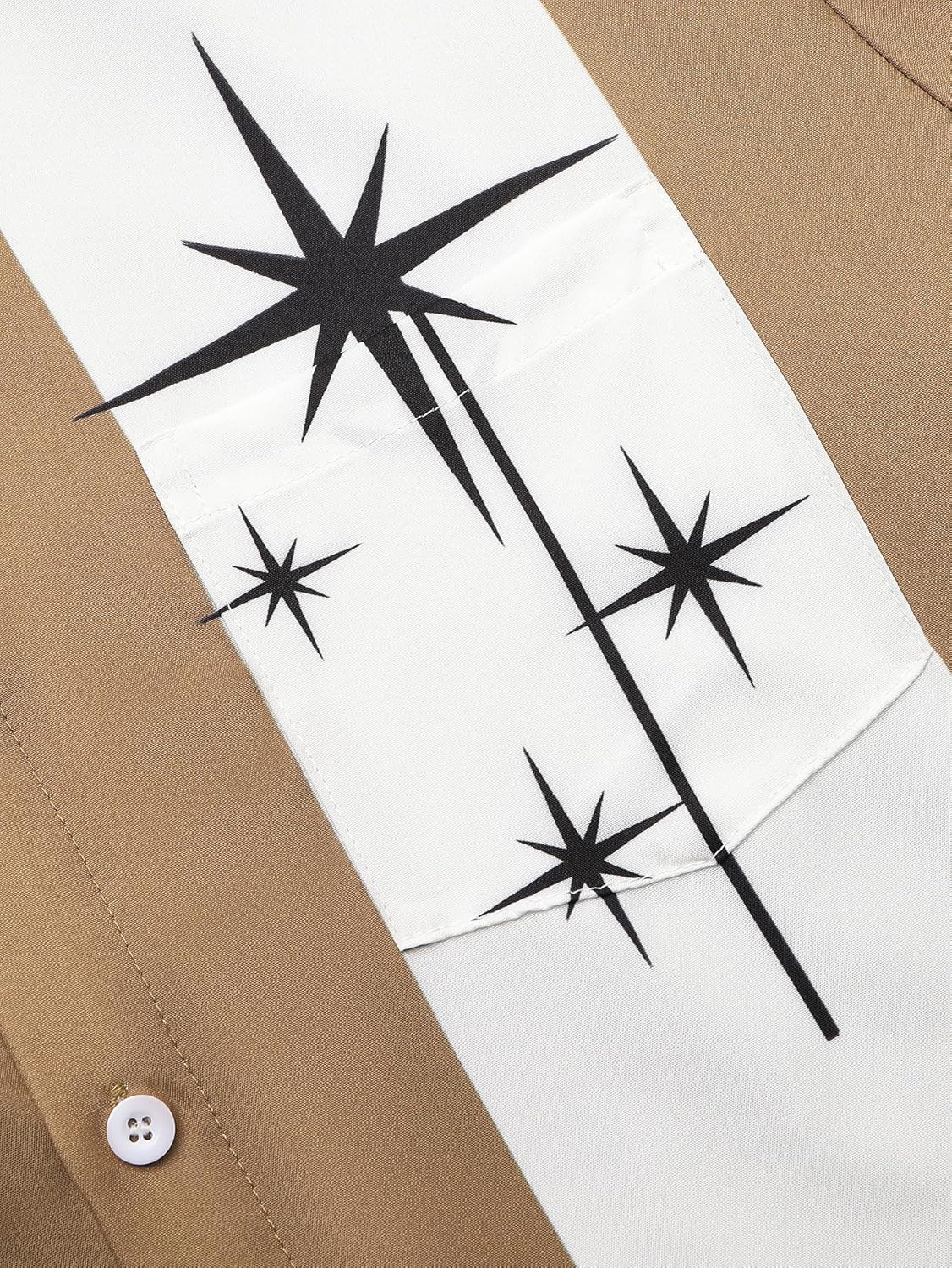 Hardaddy Men's Vintage Bowling Shirt Short Sleeve Button Down Hawaiian Summer Beach Printed Casual Shirts - Image 2