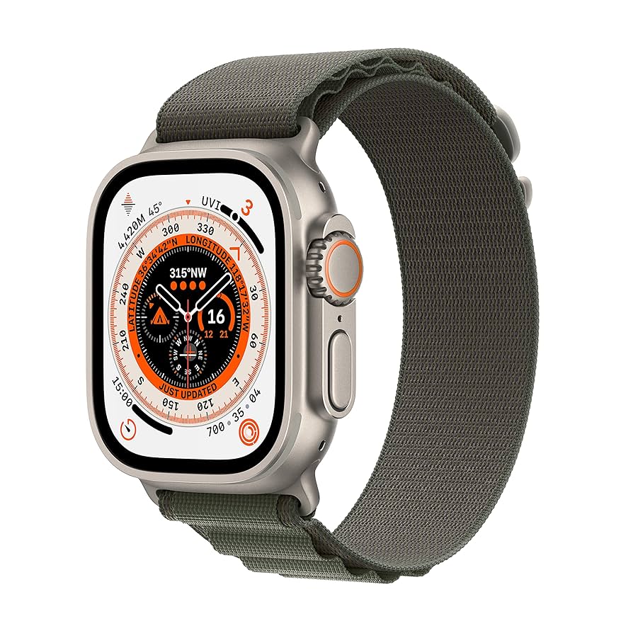 超美品 Apple Watch Ultra GPS＋Cellular 49mm Apple Watch Ultra [GPS + Cellular 49mm] Smart Watch w/Rugged