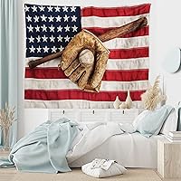 Vista 140 de Ambesonne Tapiz de isla tropical, olas del océano en la playa de Seychelles al atardecer horizonte, decoración de tela para colgar en la pared