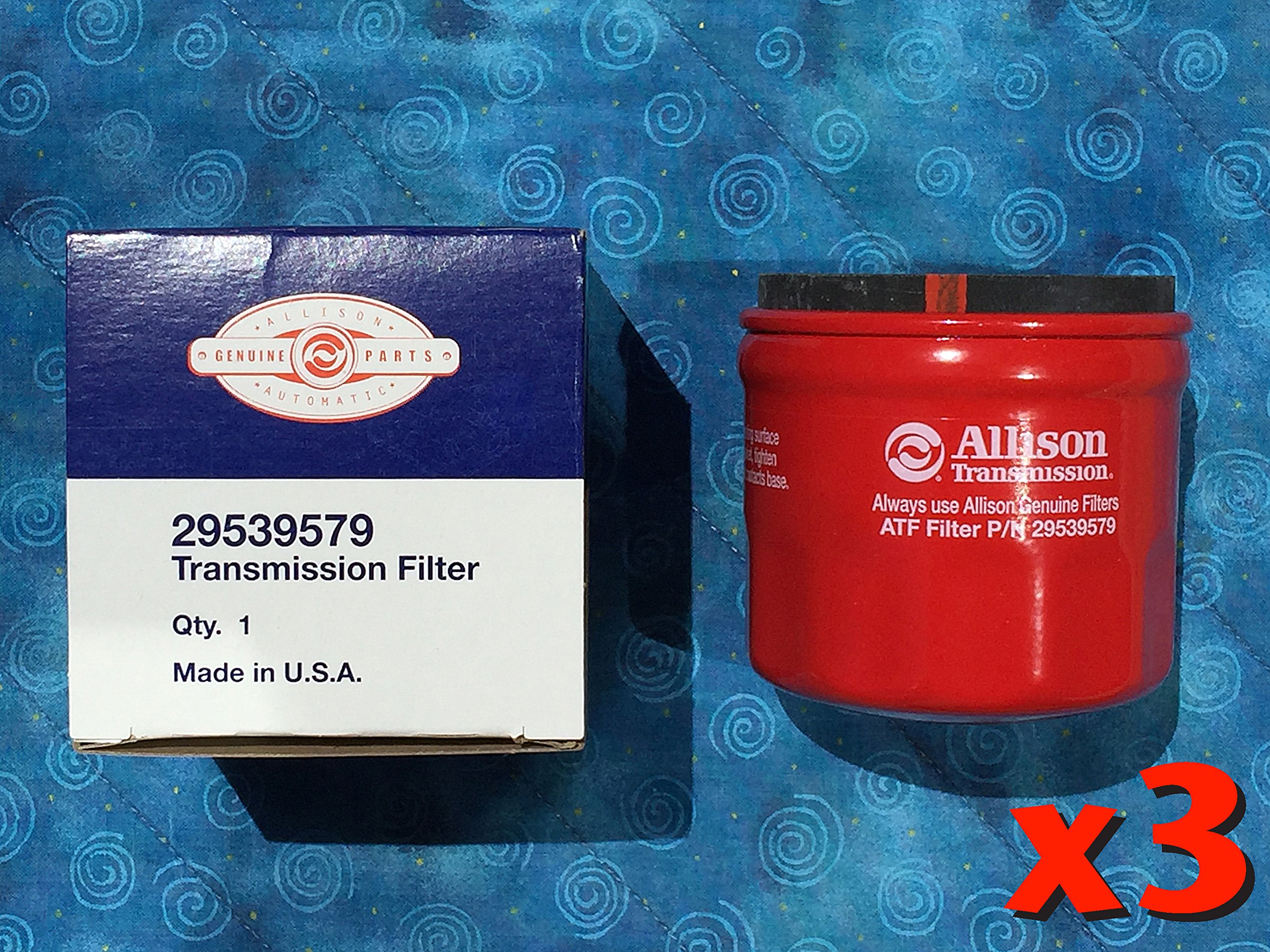 Allison External Spin On Filter - 29539579 Multipack (Pack of 3)