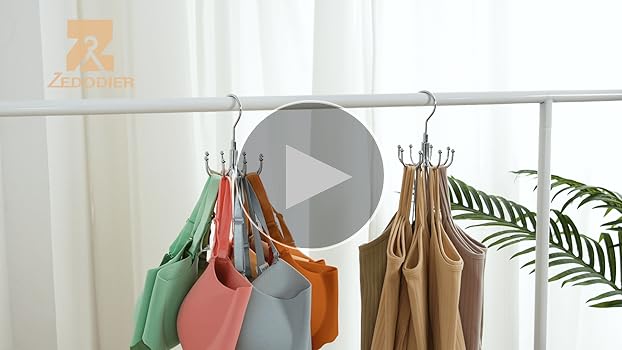 Amazon.com: ZEDODIER Tank Top Hanger, Rotatable Bra