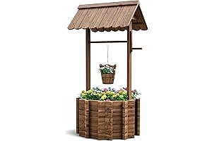 UDPATIO Decorative Wishing Well Covers Outside