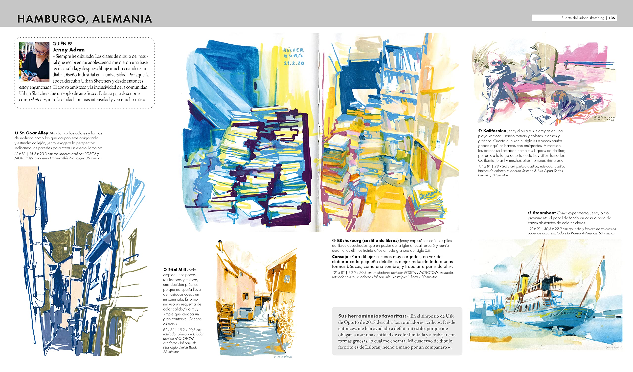 El arte del urban sketching. Nuevas ideas, inspiraciones y técnicas para ver y pintar el mundo