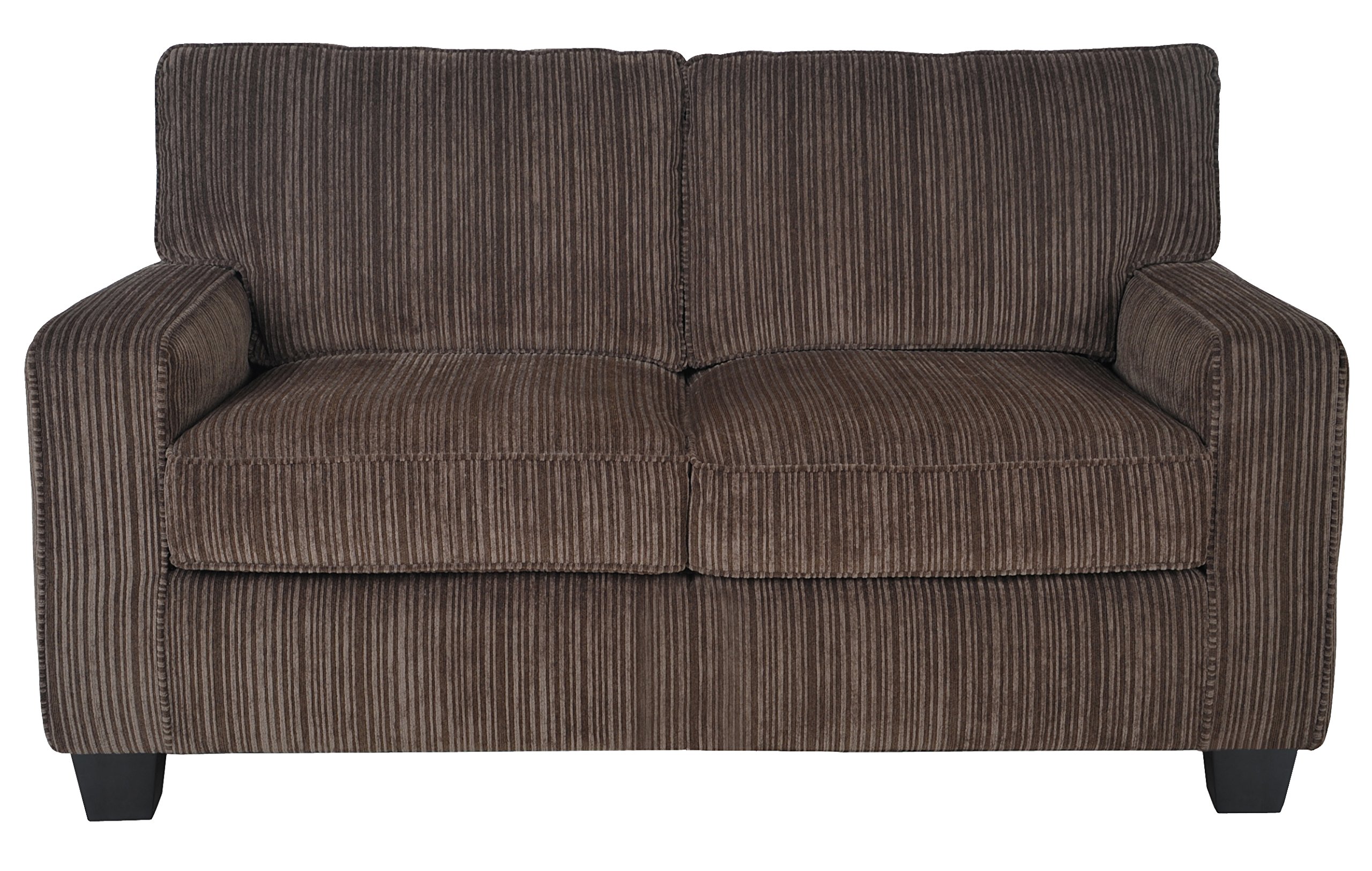 Truly Home Andrew, 61" Loveseat, Brown