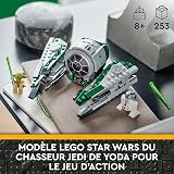 LEGO Star Wars Yoda's Jedi Starfighter Building Toy for Kids, Boys & Girls, The Clone Wars Vehicle Set with Master Yoda Minifigure, Lightsaber and Droid R2-D2 Figure 75360 - 3