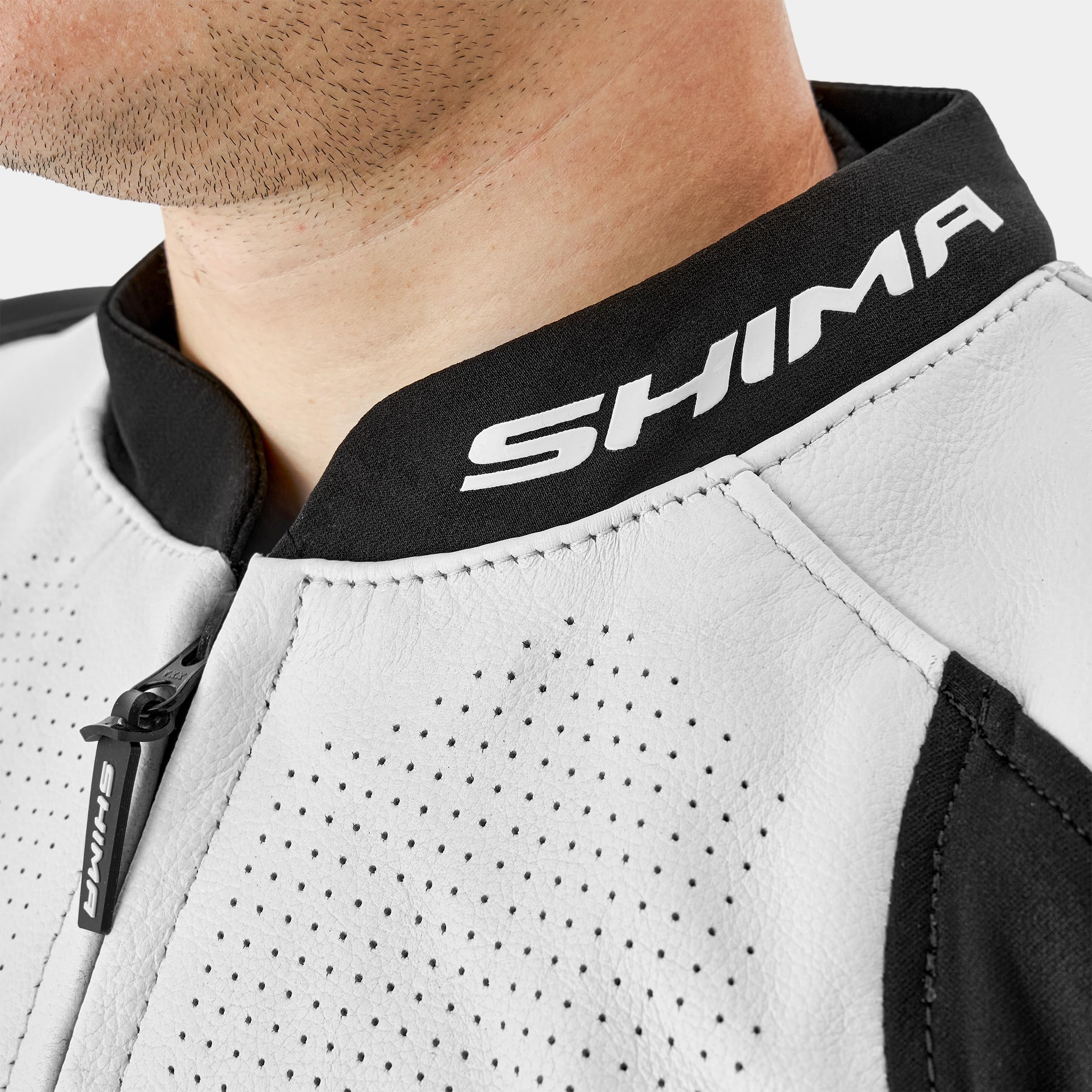 SHIMA Bandit 2.0 Chaqueta Pantalon Moto Hombre AirForce Protector Espalda Cuero Traje de Moto Motociclista Chaquetas