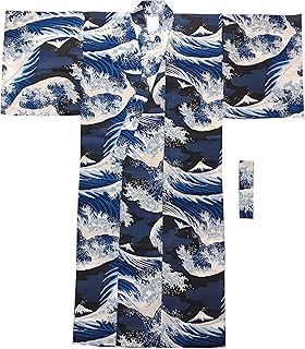 Mens Yukata (With an Obi Belt)