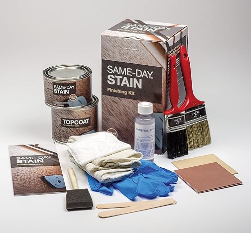 Same-Day Stain Kit (Multiple Colors and Sizes) - Walnut