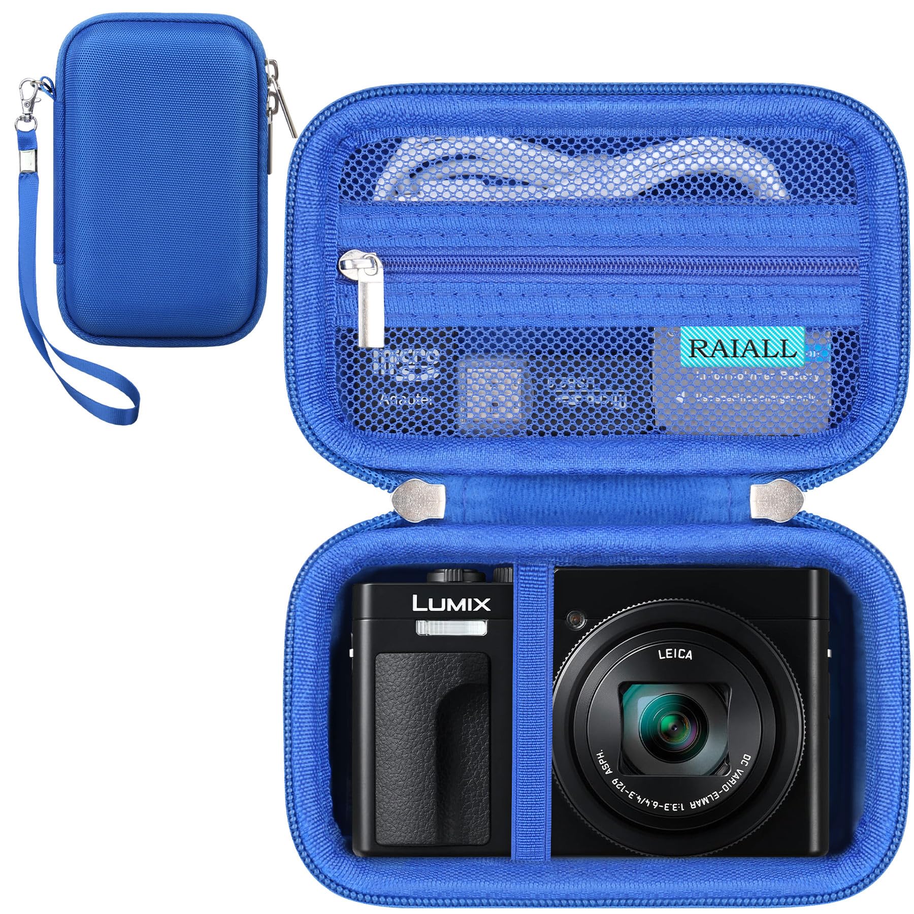 RAIALL Case for Panasonic LUMIX ZS99/ TZ99/ ZS300 Digital Camera, Blue