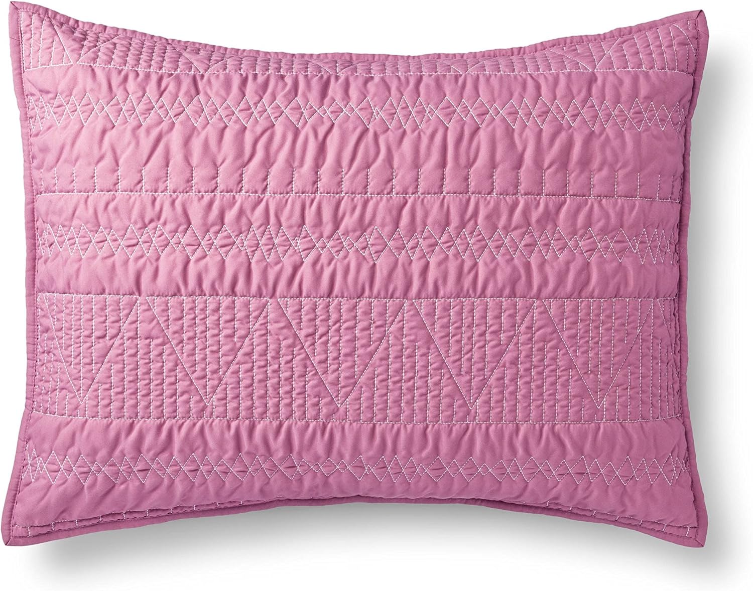Xhilaration Solid Quilted Pillow Sham Home & Kitchen