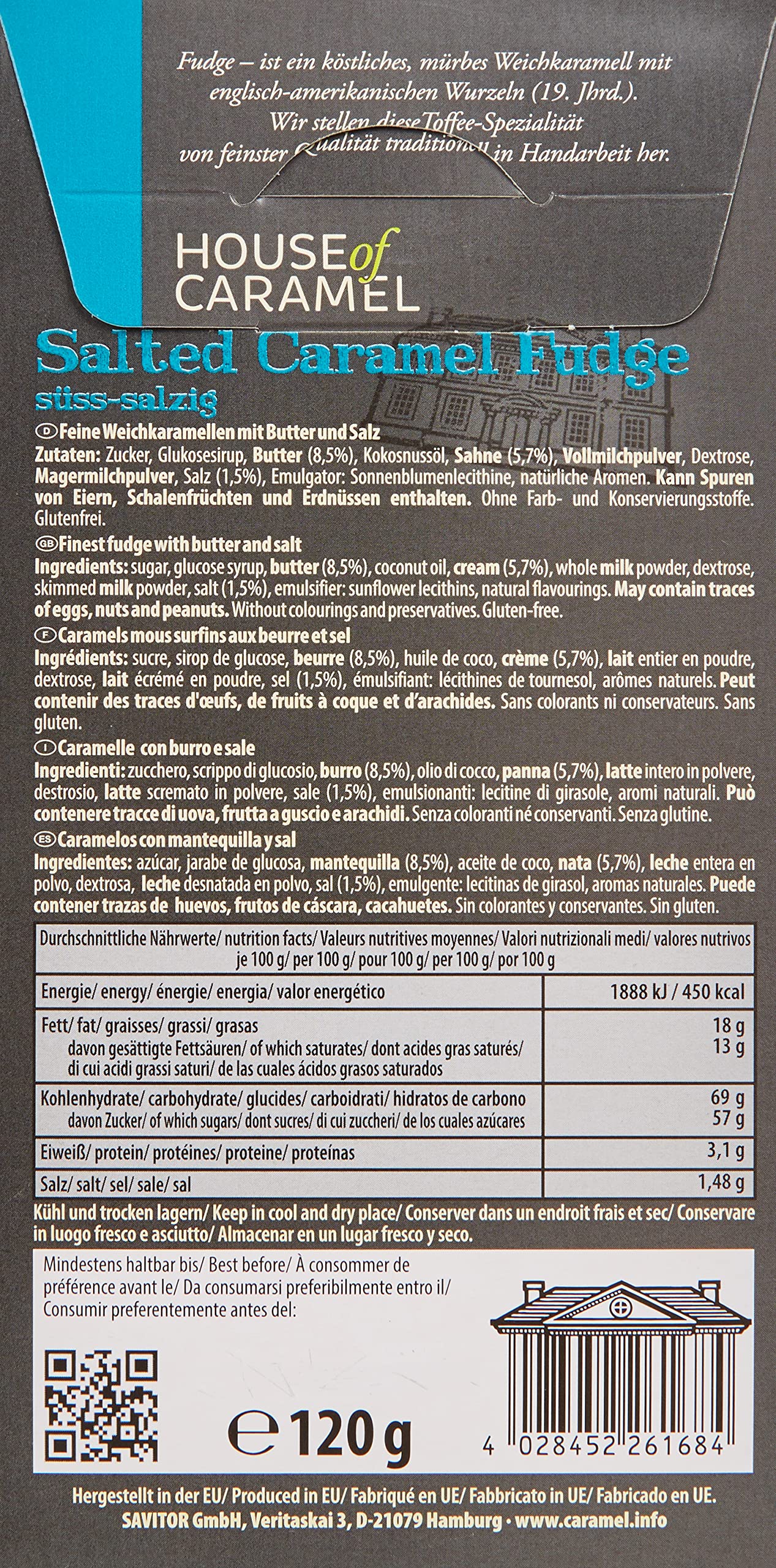 Caramel Fudge De Salado 120 g