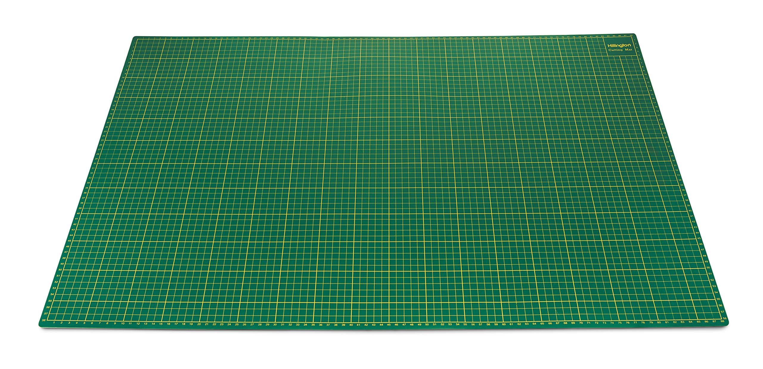 Hillington A1 Cutting Mat Size Non Slip Printed Grid Design Craft Design Hobby Non-Slip Quality Professional Squared Metric Grid (Standard)