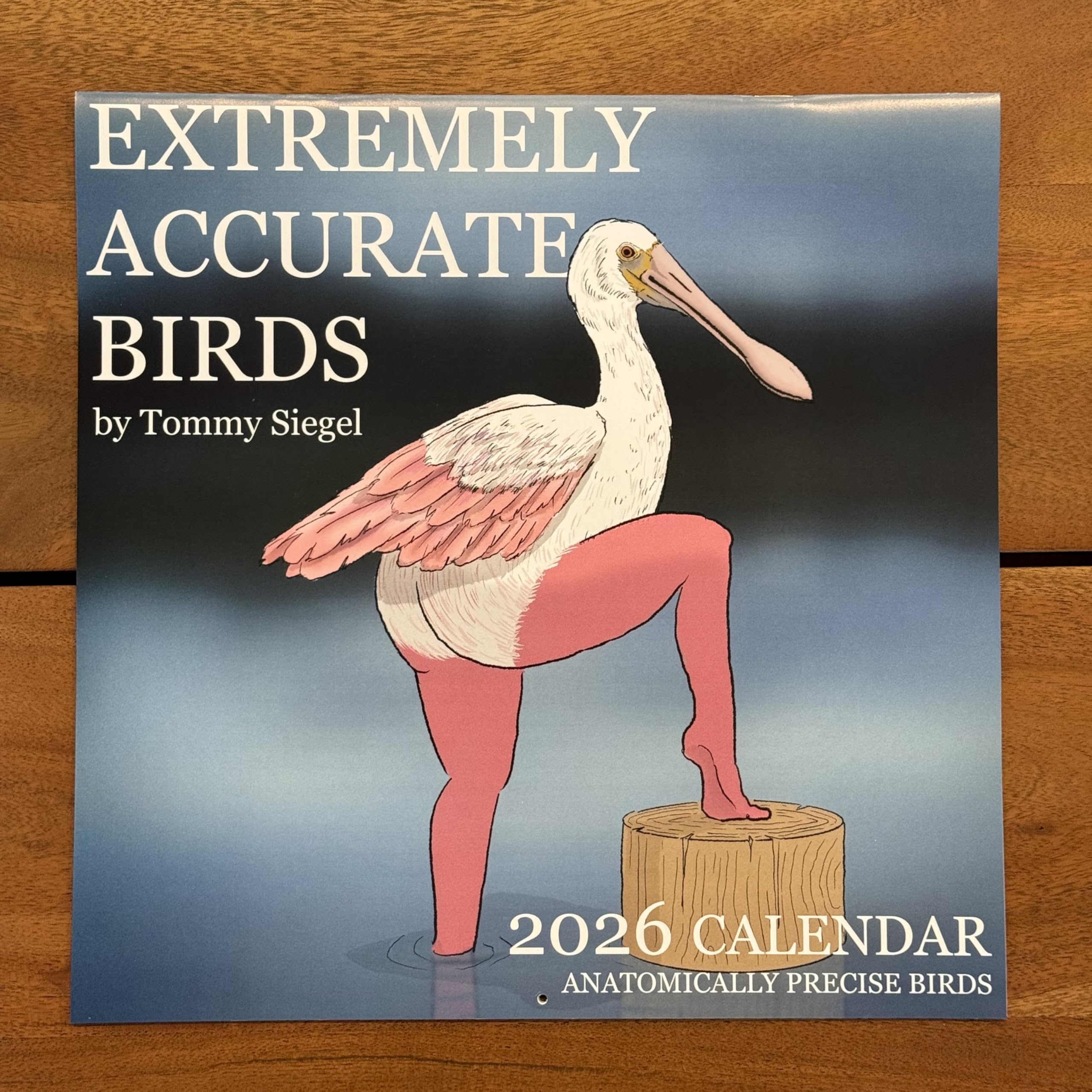 2026 鳥のカレンダー  Siegel 2026 Calendar of Extremely Accurate Birds — Tommy Siegel