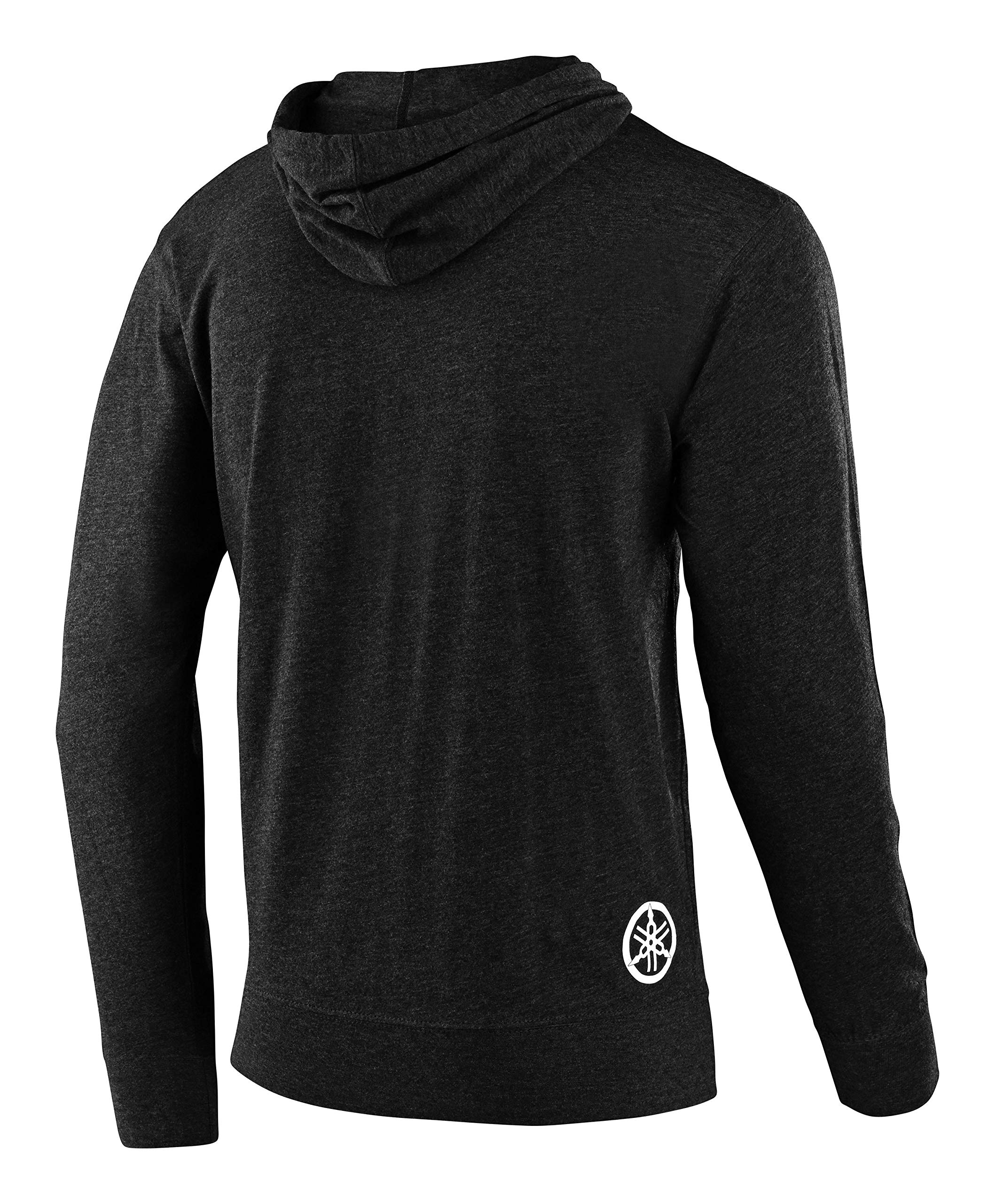 Troy Lee Designs Yamaha Checkers Hoody (SMALL) (GUNMETAL HEATHER)