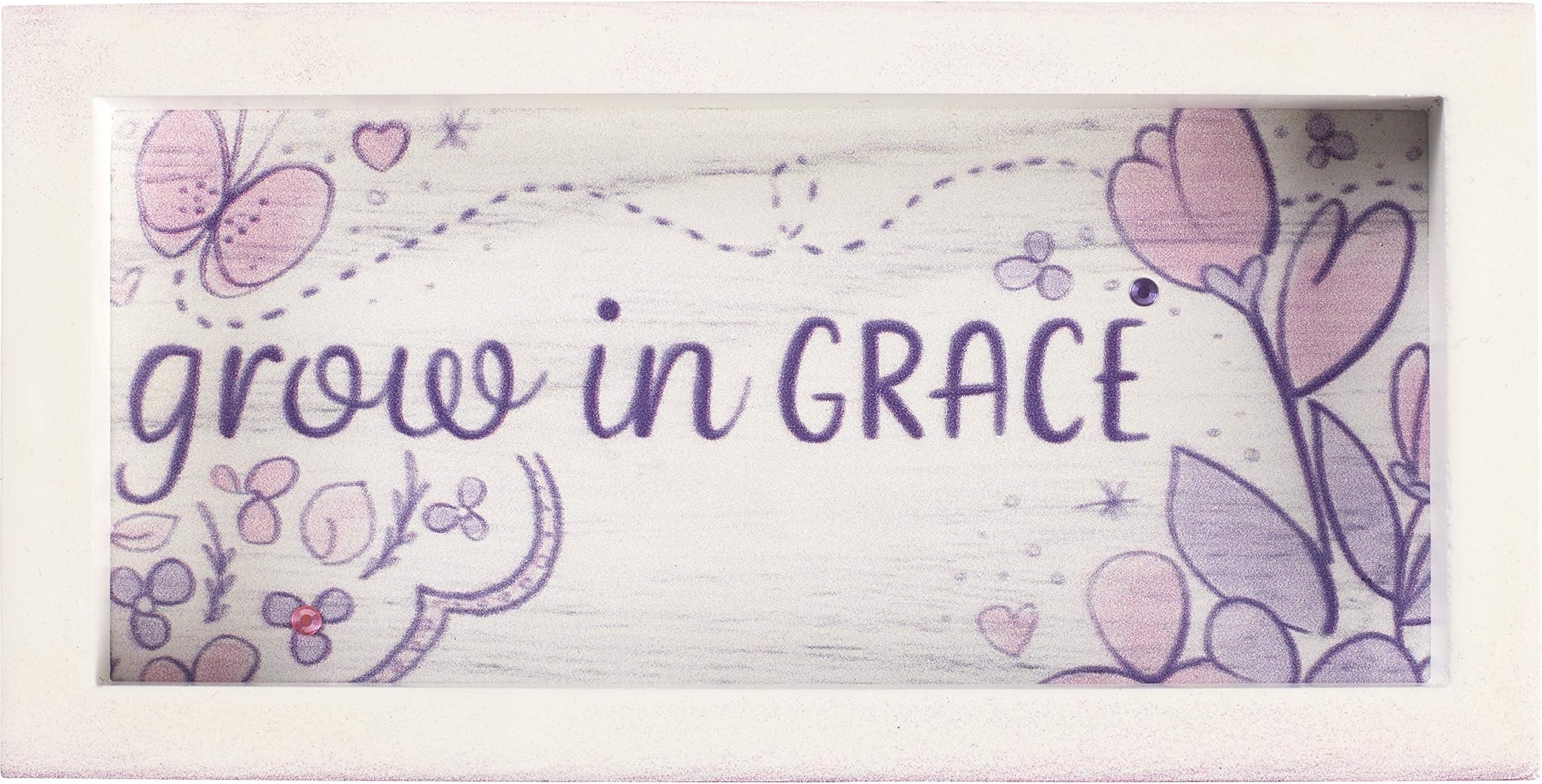 Precious MomentsPrecious Moments Grow In Grace Wood Trinket Tray 182412