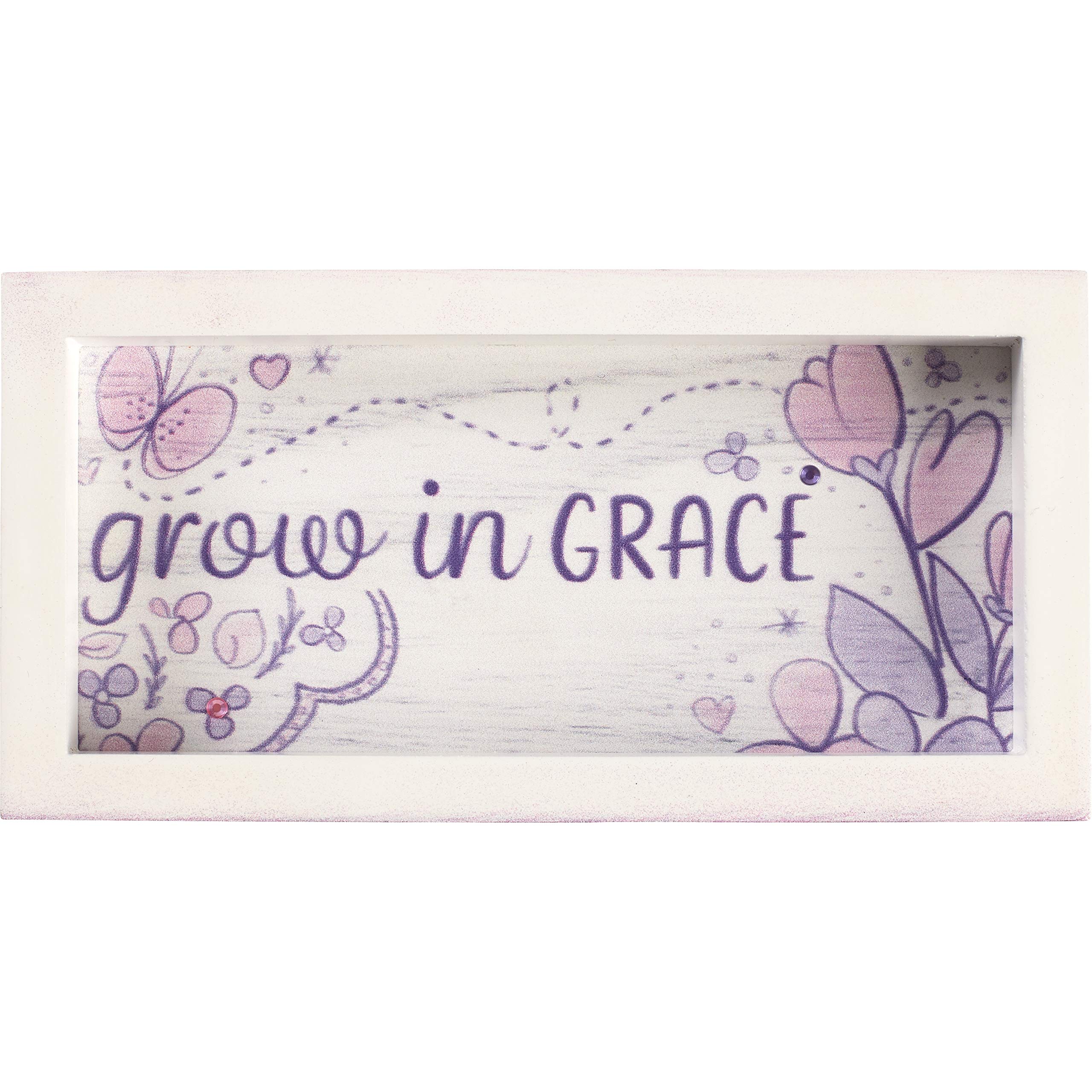 Precious MomentsPrecious Moments Grow In Grace Wood Trinket Tray 182412