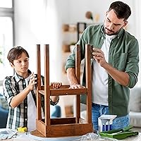 Vista 8 de Bates- Esponja de lijado, paquete de 4, surtido de grano 60/80/120/220, bloque de lijado lavable y reutilizable para madera, metal, paneles de yeso