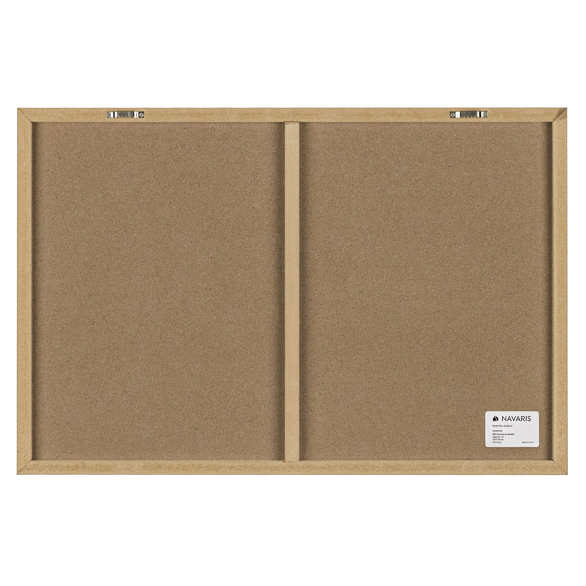 Tableau Magnétique En Verre Navaris – 60 X 40 Cm – Avec Feutre Effaçable