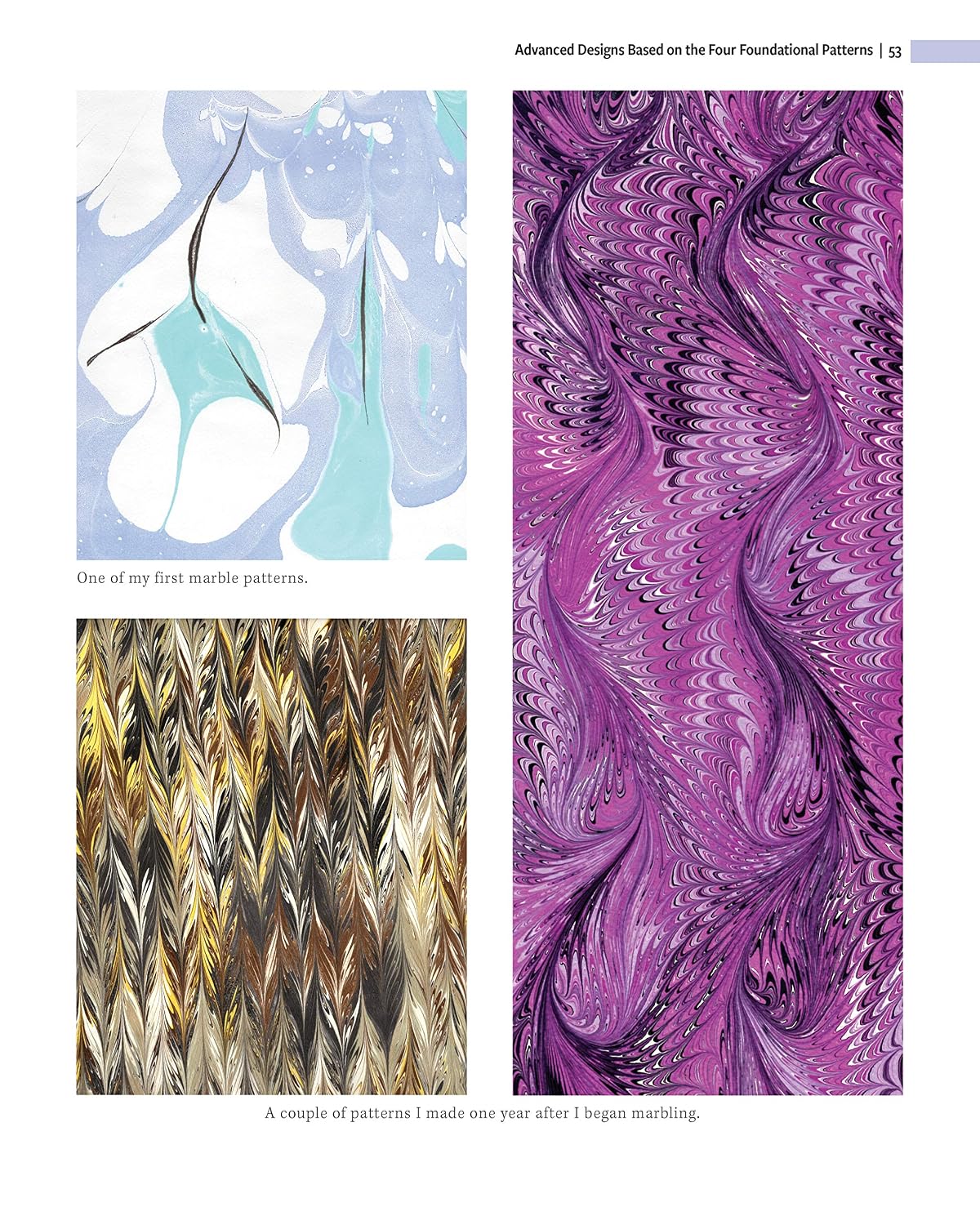 Making Marbled Paper: Paint Techniques & Patterns for Classic & Modern Marbleizing on Paper & Silk (Fox Chapel Publishing) Over 30 Designs including Nonpareil, Chevron, Stone, & More, Step-by-Step