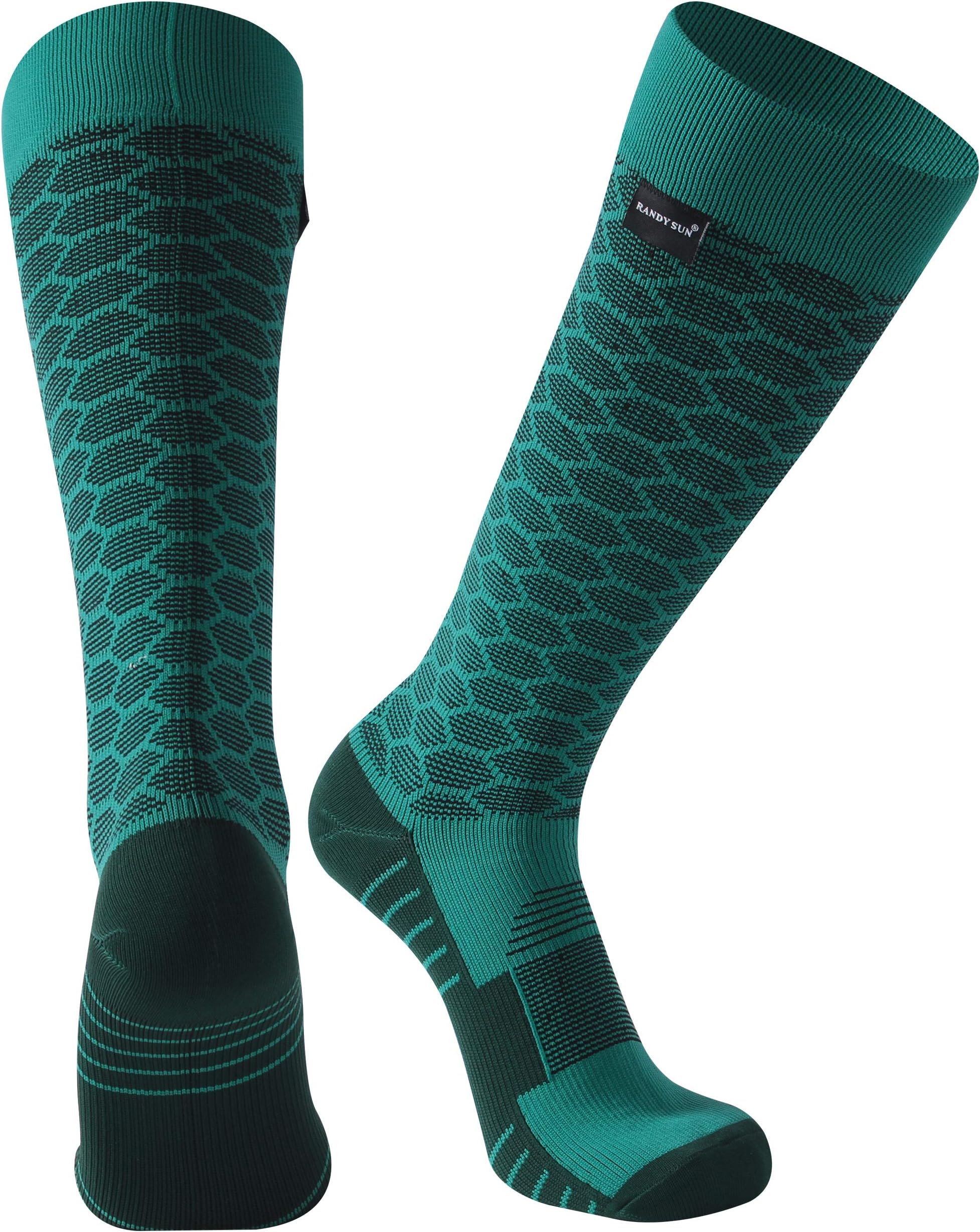 Waterproof Skiing Socks, [SGS Certified] Unisex Knee High Breathable Hiking Trekking Sock 1 Pair