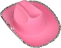 Vista 2 de Rhode Island Novelty Sombrero de vaquera iluminado de tamaño infantil, 2 sombreros por pedido