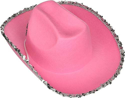 Miniatura 2 de Rhode Island Novelty Sombrero de vaquera iluminado de tamaño infantil, 2 sombreros por pedido