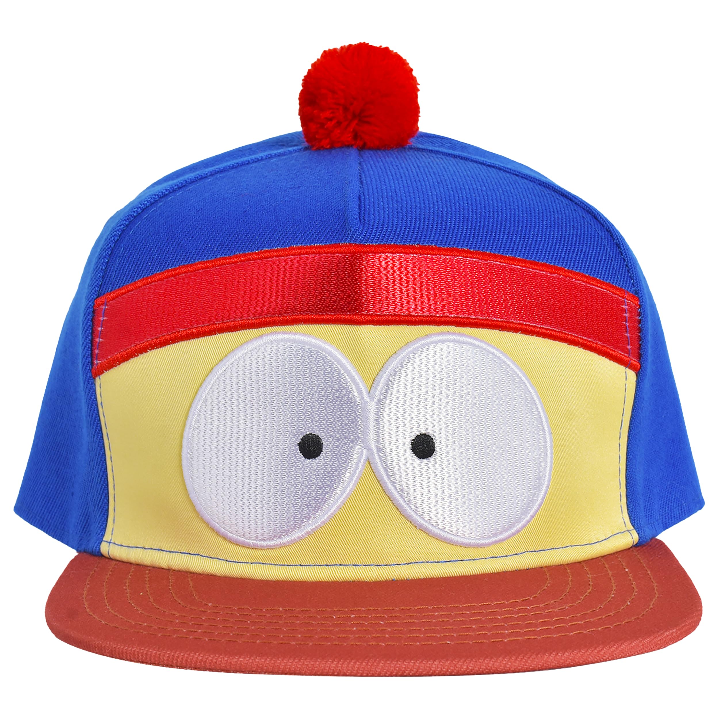 Concept One South Park Cap, Adjustable Snapback Baseball Hat with Flat Brim