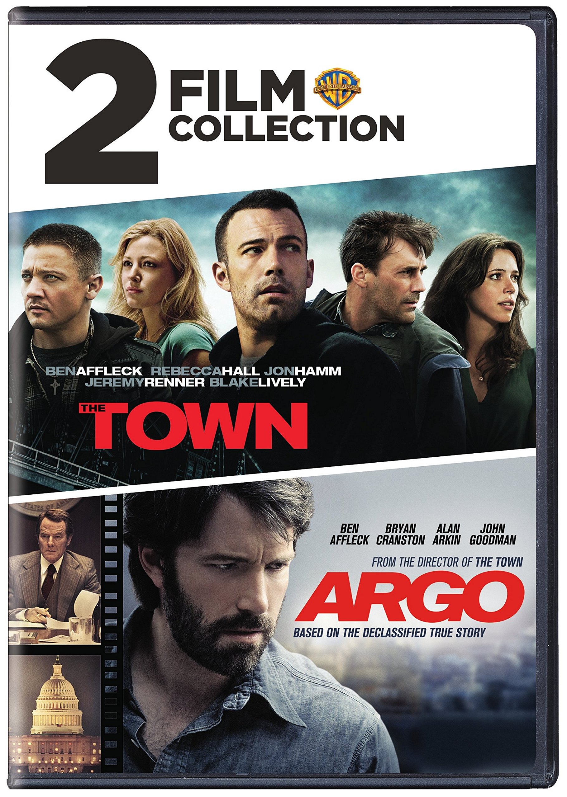 Argo / The Town DVD pack de películas de acción thriller y robos de bancos