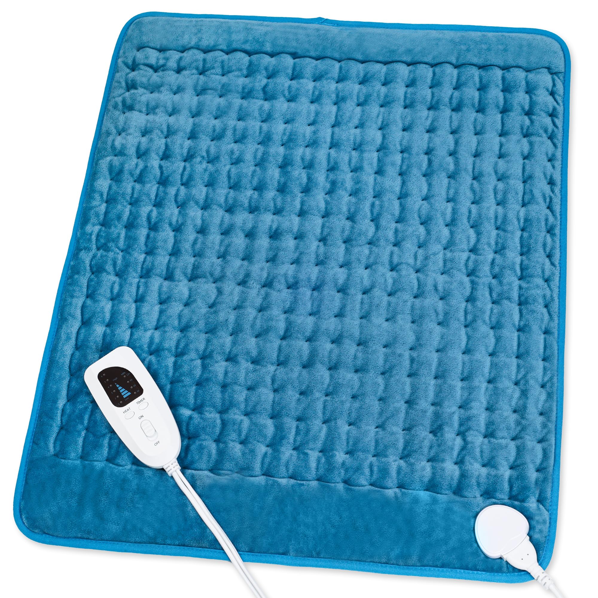 Heating Pad,Electric Heating Pads,Heating Pad for Back,Blue,24x20 Inch