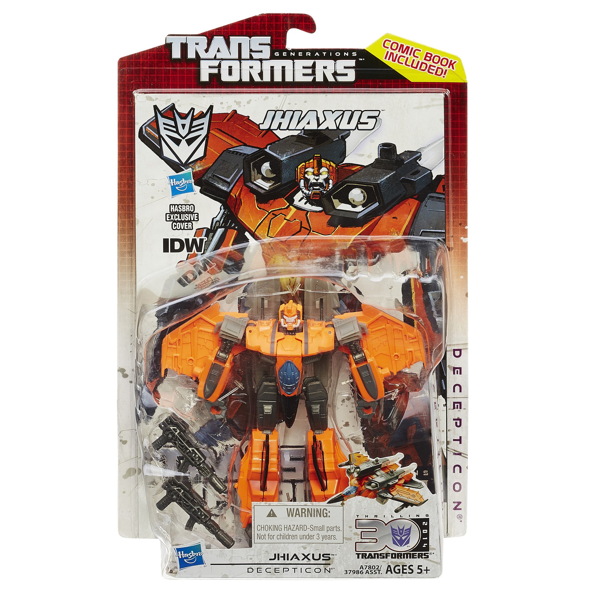 Amazon.com: Transformers Generations Deluxe Class Jhiaxus Figure